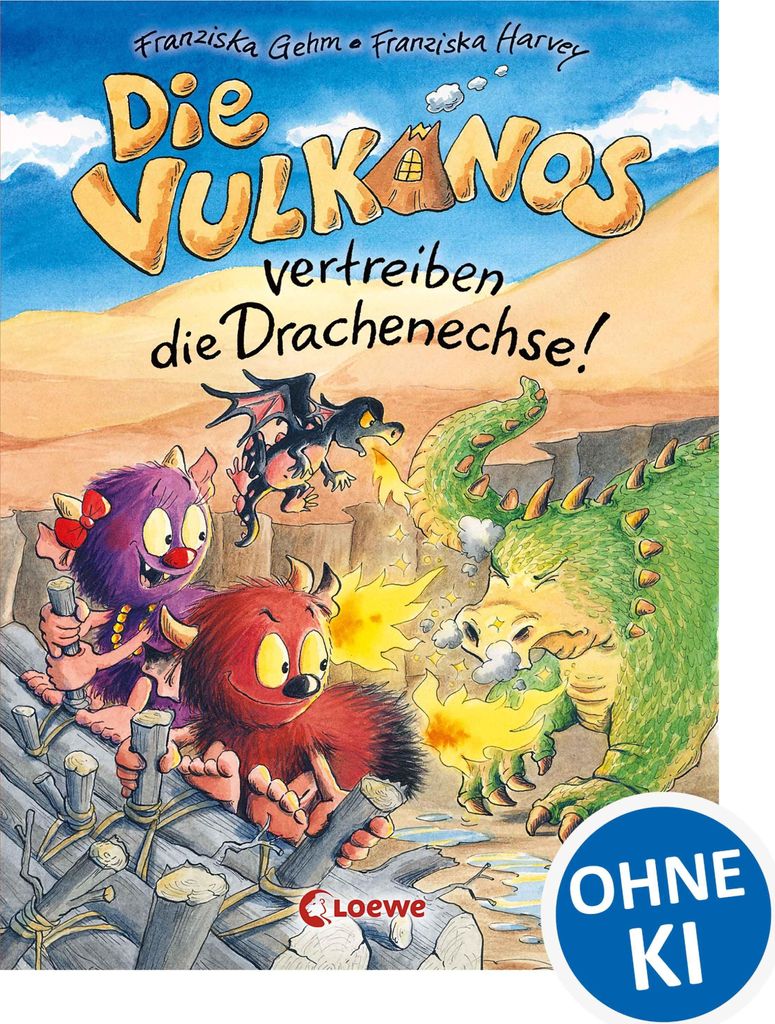 Die Vulkanos vertreiben die Drachenechse! Produktbild 