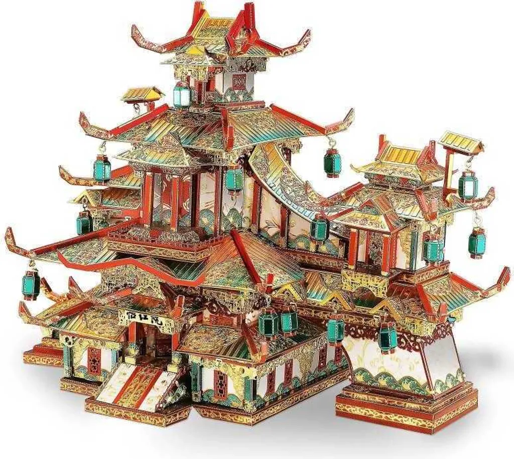 Occupez vos mains avec le Puzzle 3D Jardin Yihong - Métal Piececool 293