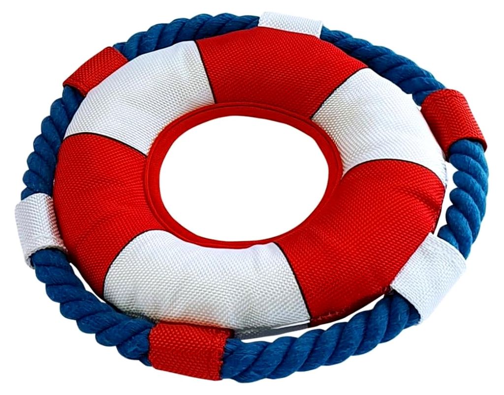Rettungsring für Hunde aus Nylon und Polyester, Floating-Serie, Ø 20 cm
