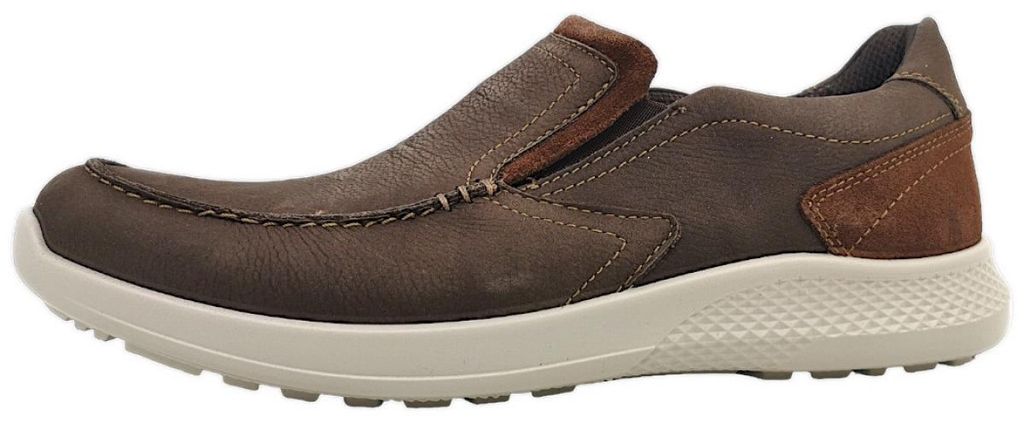 Jomos CAMPUS Slipper in Übergrößen Braun 322384 916 343 große Herrenschuhe, Größe:43