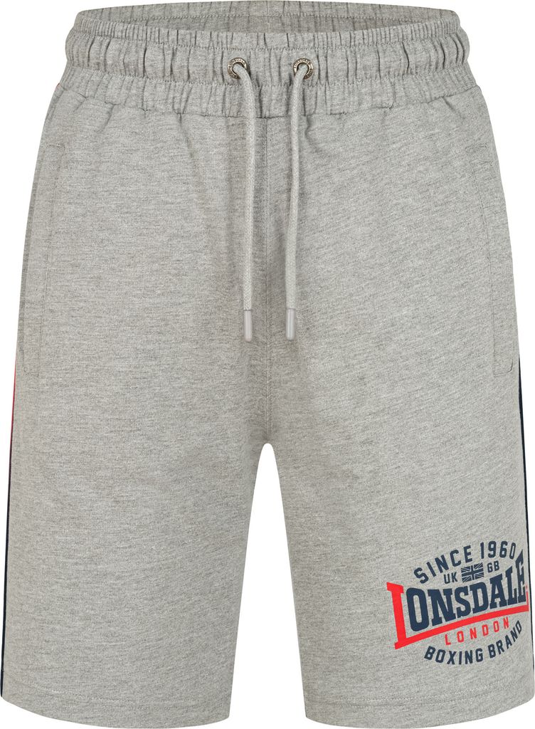 Short coupe régulière hommes SANDOWN Marl Gris/Marine/Rouge Image du produit 