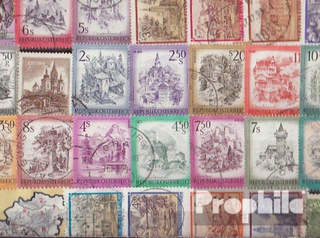 Briefmarken Österreich 50 verschiedene Marken Produktbild 