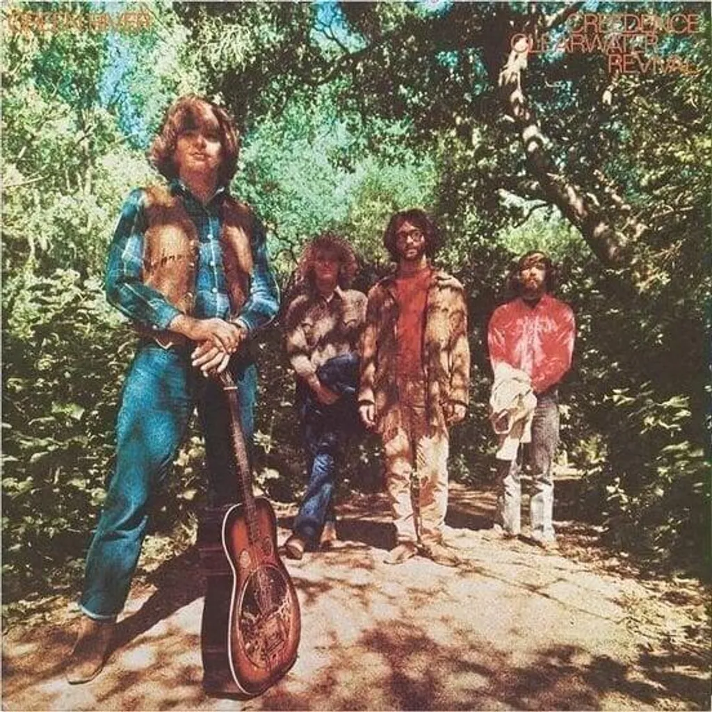 Album Vinyle CCR Green River pour Collectionneur Édition Spéciale Vert