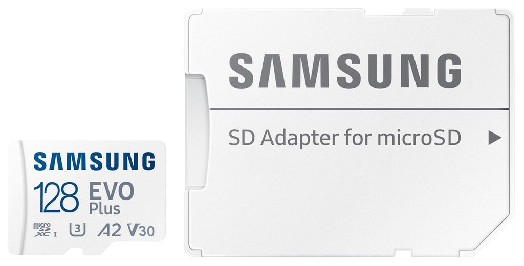SAMSUNG Speicherkarte microSD EVO PLUS (2024) 128 GB Produktbild 1