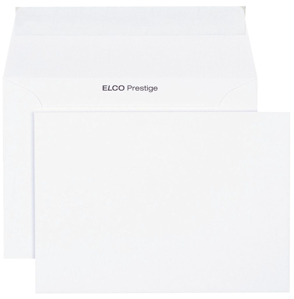 Elco 70396.12 Briefumschlag Prestige B6 25 Stück hochweiß Immagine del prodotto 