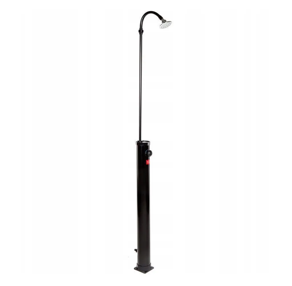 Douche solaire de piscine extérieure avec réservoir haute capacité 40L