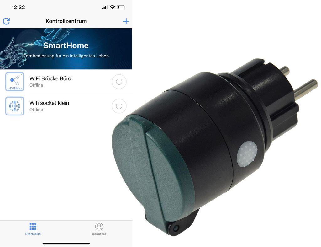 Funk-Steckdose für Pilota Casa Pro IP44 230V 2000W max. 30m Produktbild 