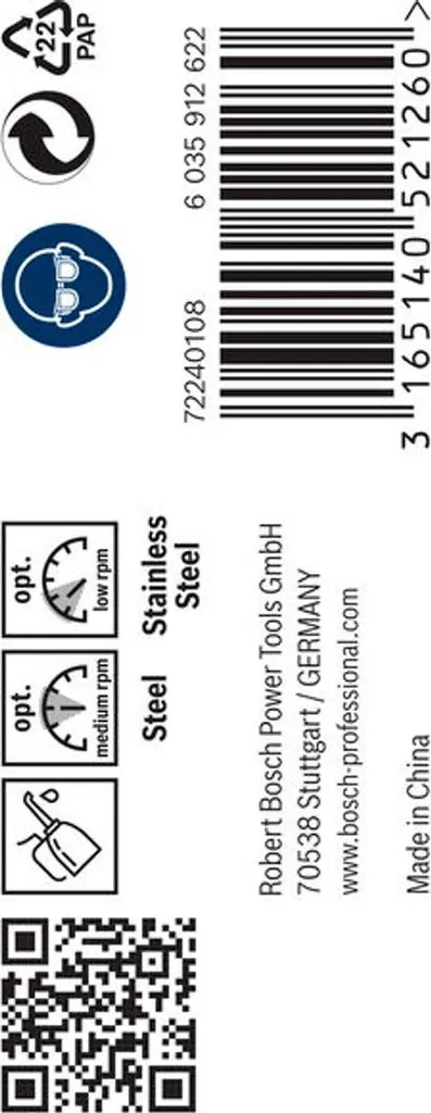Punta Metallo HSS-Co 6,8 mm DIN 338 - Speciale Inox e Ghisa