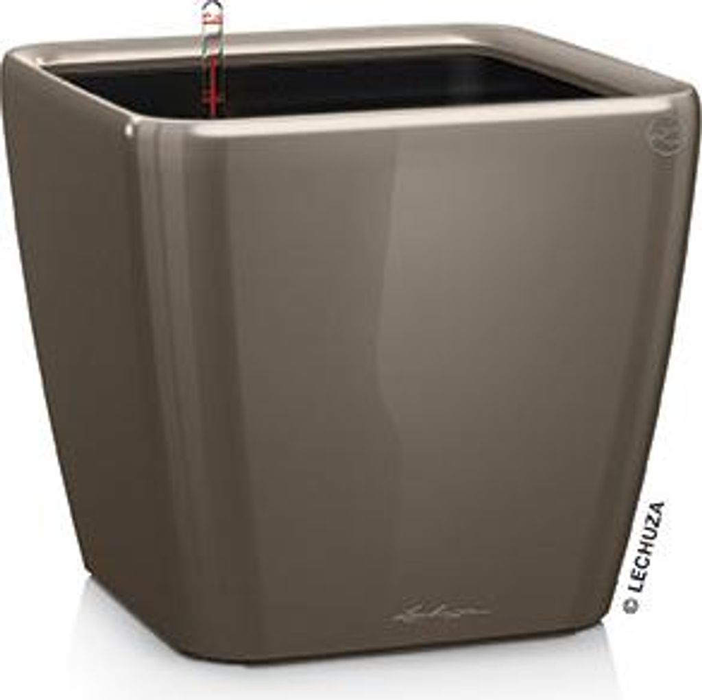 Sázecí květináč LECHUZA QUADRO Premium LS 21 Taupe vysoký Obrázek produktu 