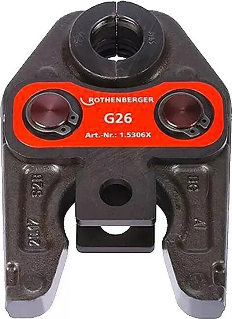 Mâchoires de sertissage G 26 mm pour tubes composites et acier