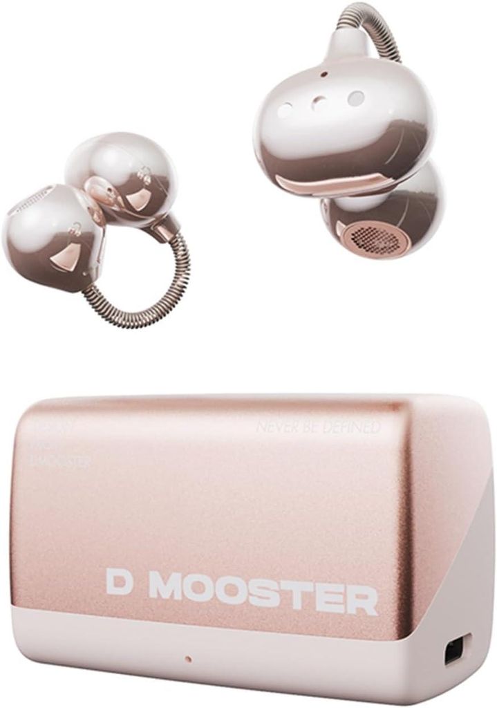 Mini Bluetooth Kopfhörer, Bluetooth 6.0, HiFi Stereo Tiefer Bass Kabellose Kopfhörer mit 100 Arten von weißem Rauschen, Übersetzungen in 68 Spr...