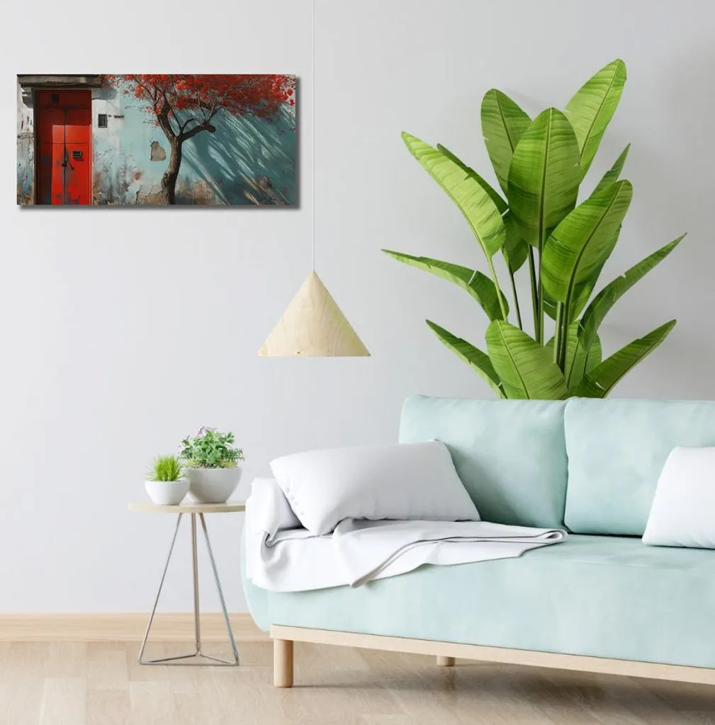 Tableau Image 70 x 30 cm Regard sur le passé - Décoration Murale Chic