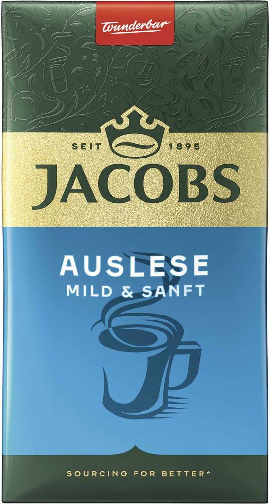 Selezione di caffè filtro Jacobs Mild & Gentle | macinato | Immagine del prodotto 