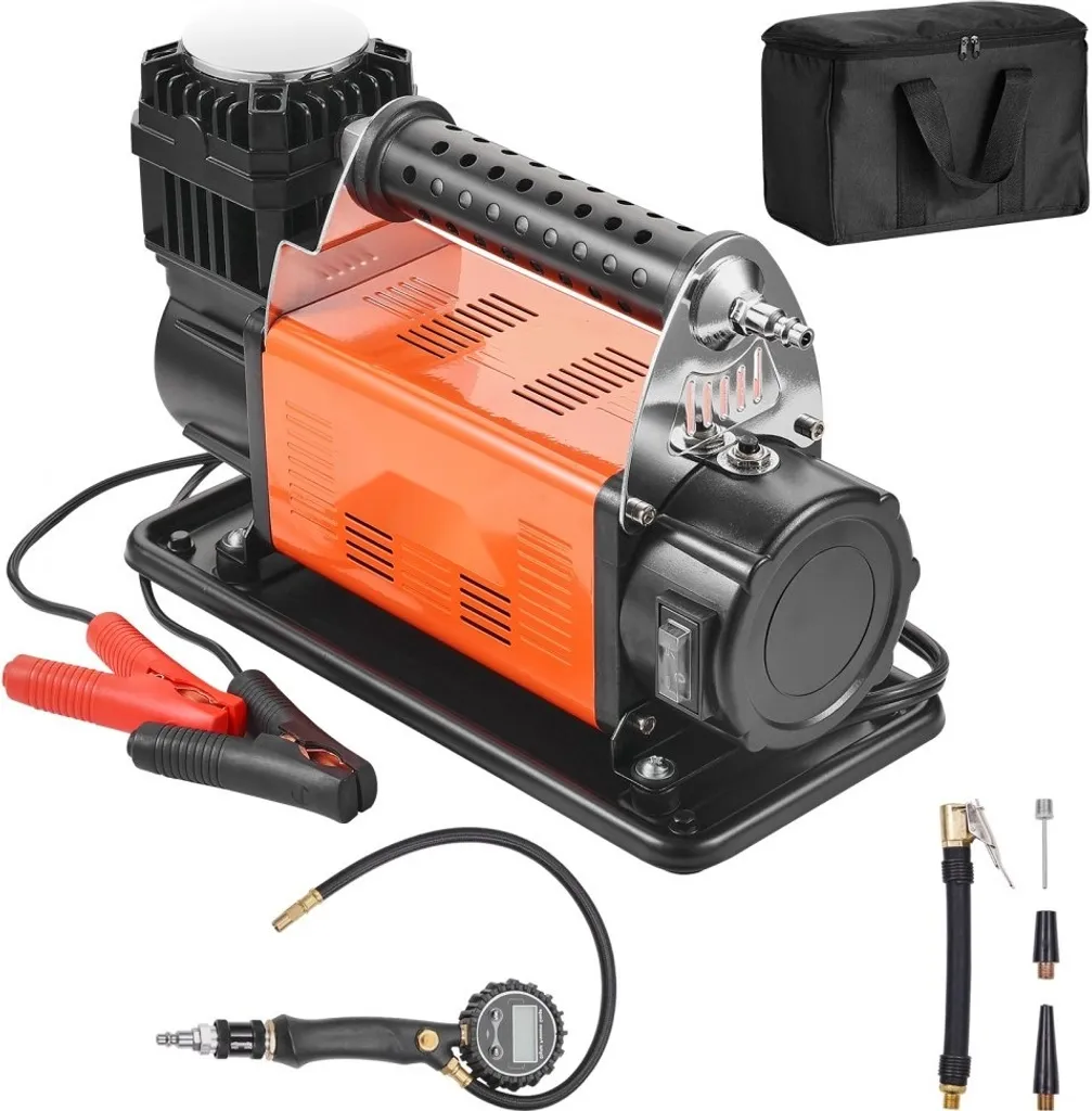 Gonfleur de pneus 12V pour 4x4 et Camping-car - Solution Tout-Terrain