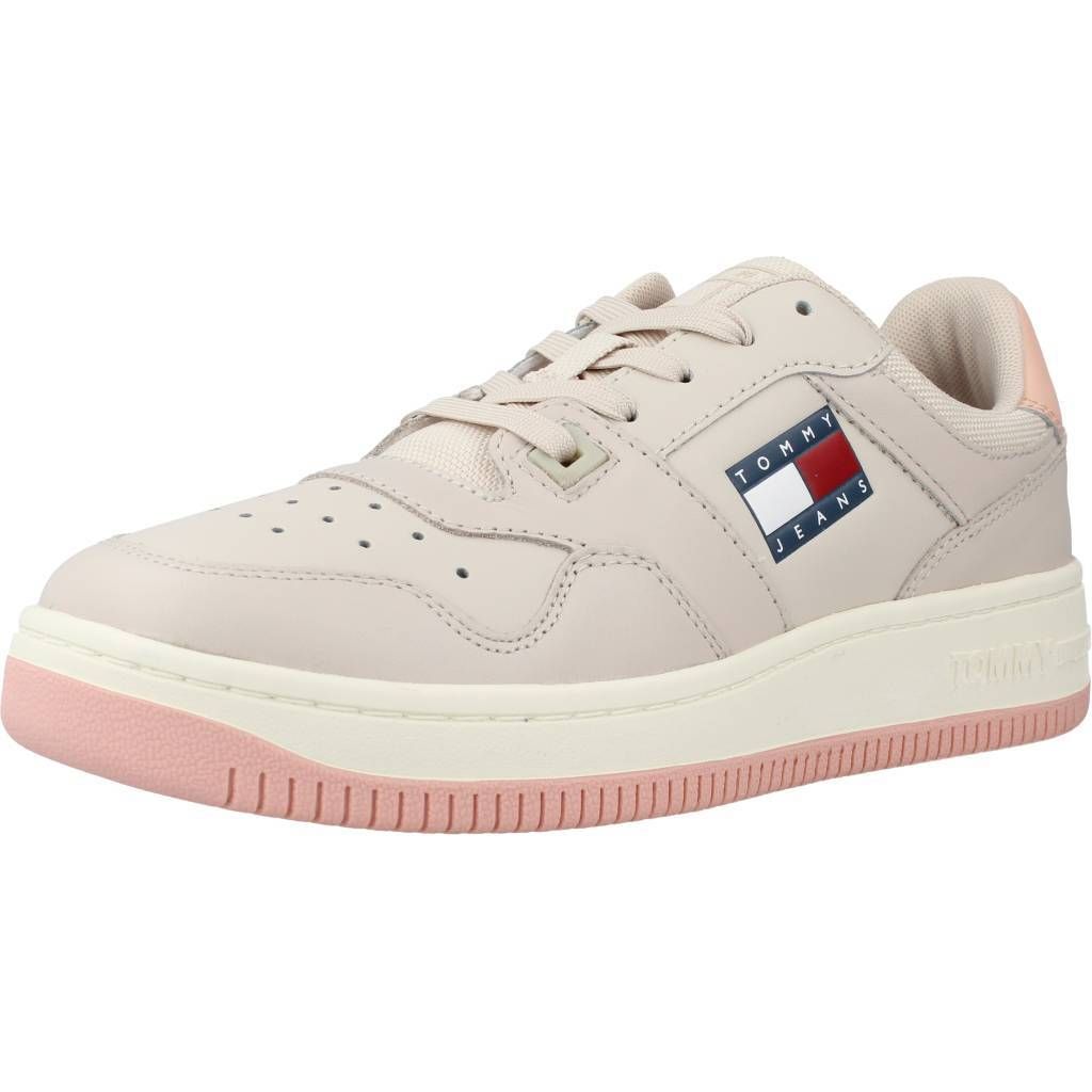 Tommy Jeans Retro Basket Wmn Sneaker Beige in Gr. 36