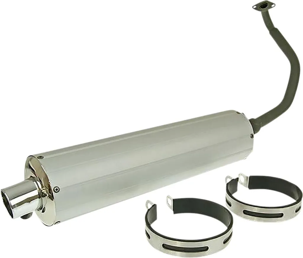 Silencieux 101.OCTANE Aluminium pour Moteur GY6 125 150cc Scooter
