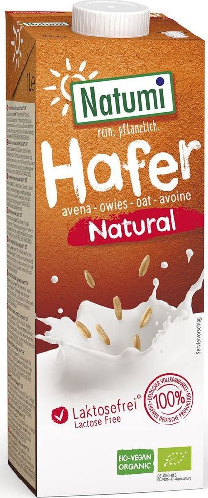 Natumi Haverdrink Natural (1000 ml) Produktbild 