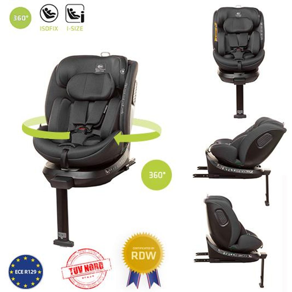 4Baby | Fotelik samochodowy dla dziecka – obrotowy 360° – z Zdjęcie produktu 