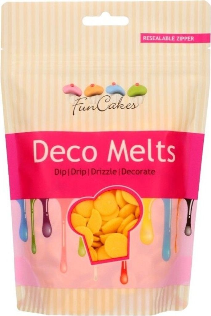 FunCakes Deco Melts - Gelb 250g Produktbild 6