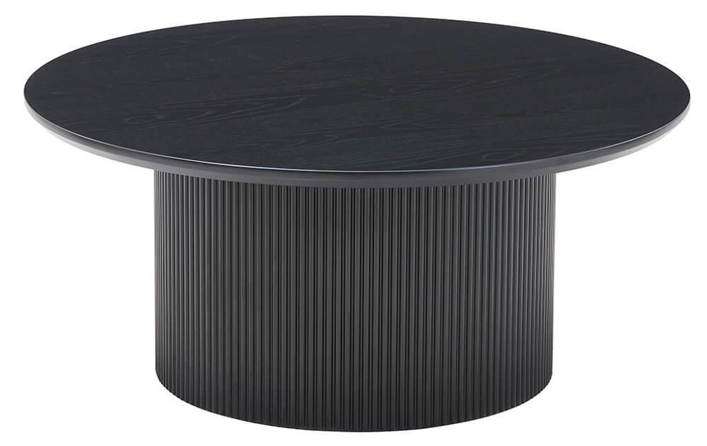 Home Deluxe Couchtisch Rund ADELINA Dark Oak I Couchtisch Produktbild 