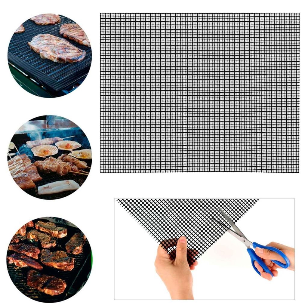 Grillgitter Wiederverwendbar Backmatte Grillmatte Grill Produktbild 