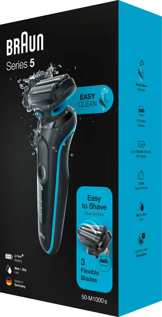 Rasoio Braun Series 5 50-M1000s Originale: Prezzo Offerta e Consegna Rapida
