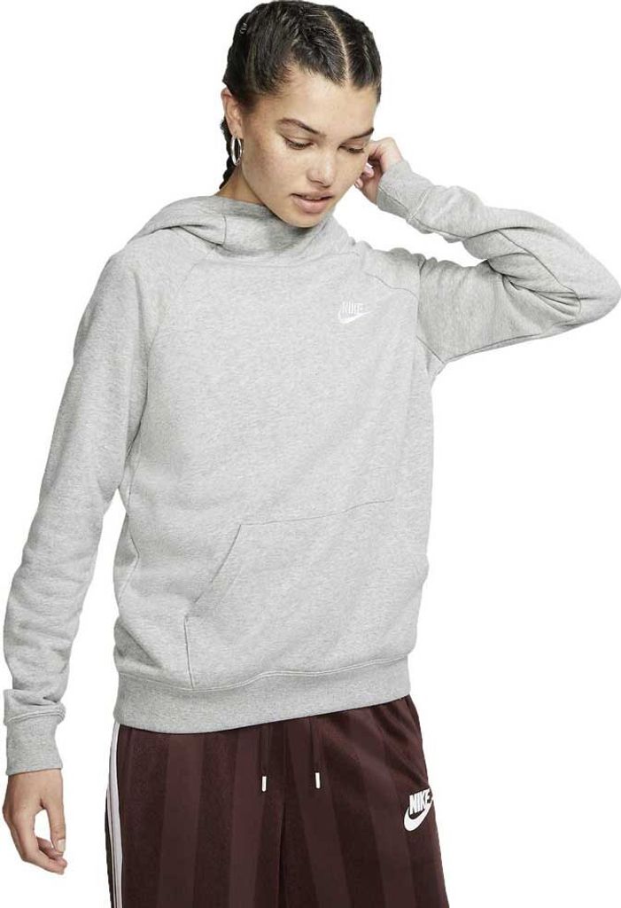 Nike Sportswear Essential Funnel Dark Grey Heather / White Produktbild 