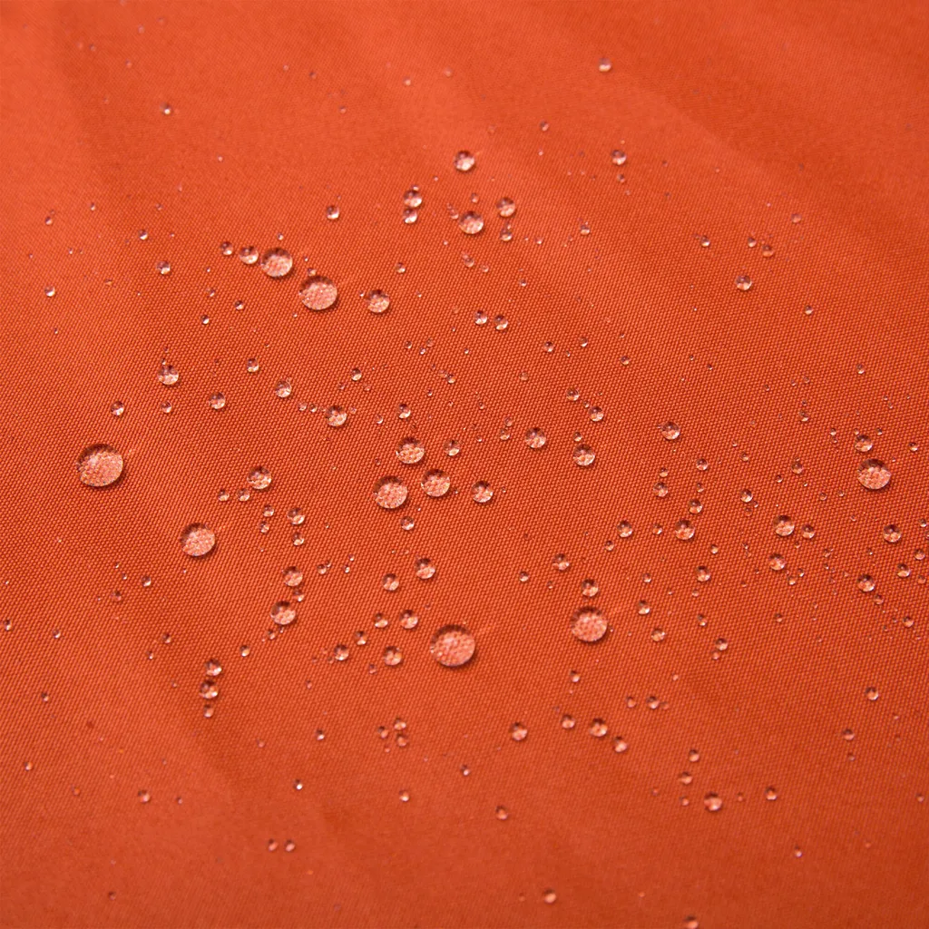 Toit de pavillon polyester étanche orange 3x3m avec drainage intégré - 7