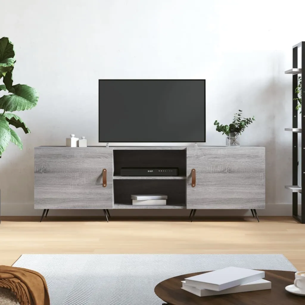 Supporto TV Moderno Maison Exclusive 150cm Grigio Sonoma - Design Living