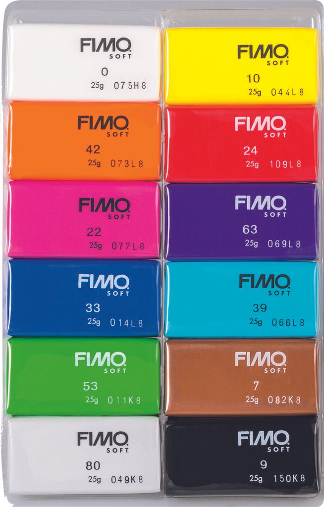 Staedtler FIMO 8023 C, Modelářská hlína, Různé barvy, Obrázek produktu 