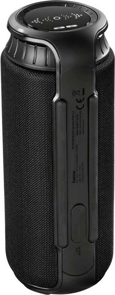 Hama Pipe 2.0 schwarz Mobiler Bluetooth-Lautsprecher Produktbild 7