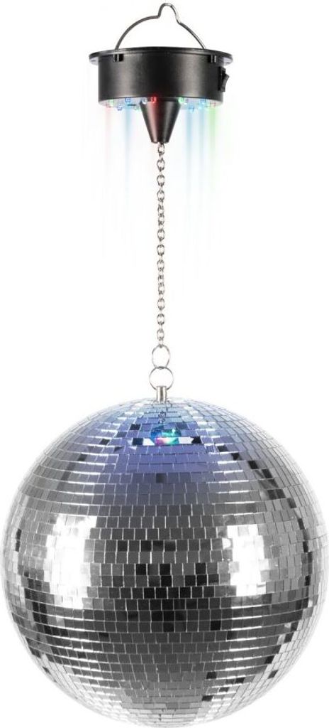 Ibiza Disco1-30 Discolight Set Spiegelkugel 30Cm Mit Led Produktbild 