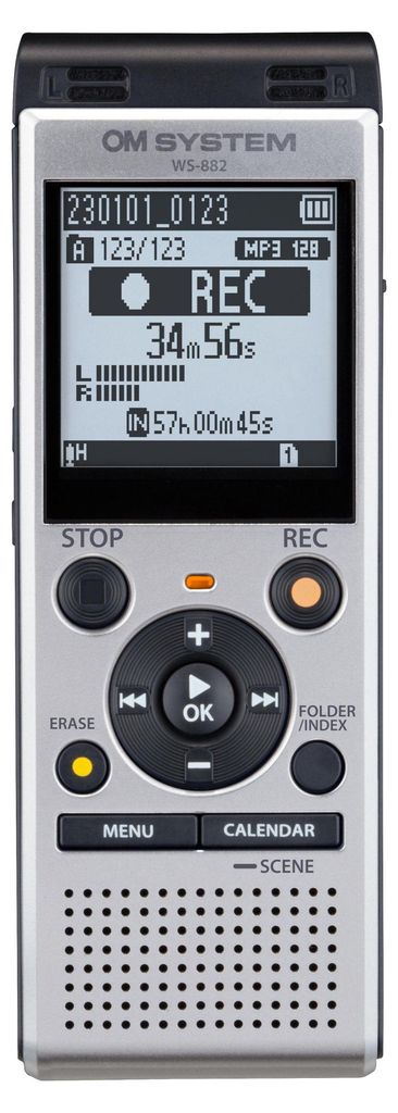 Olympus WS-882 Flash card Argent Image du produit 