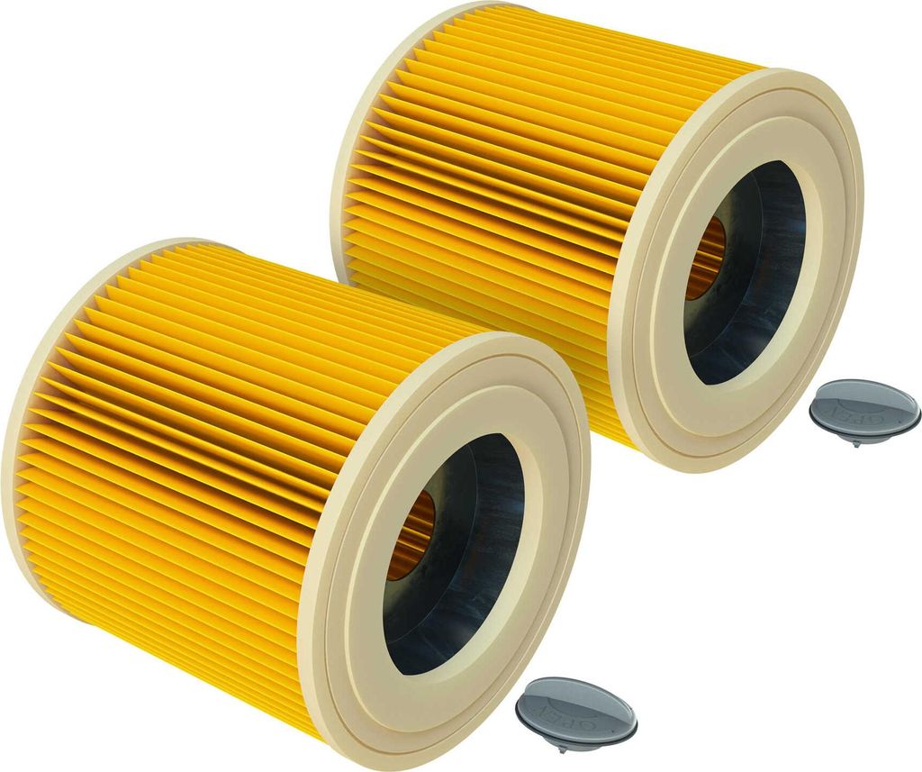 vhbw 2x Faltenfilter kompatibel mit Stanley SXVC30XTDE, Produktbild 