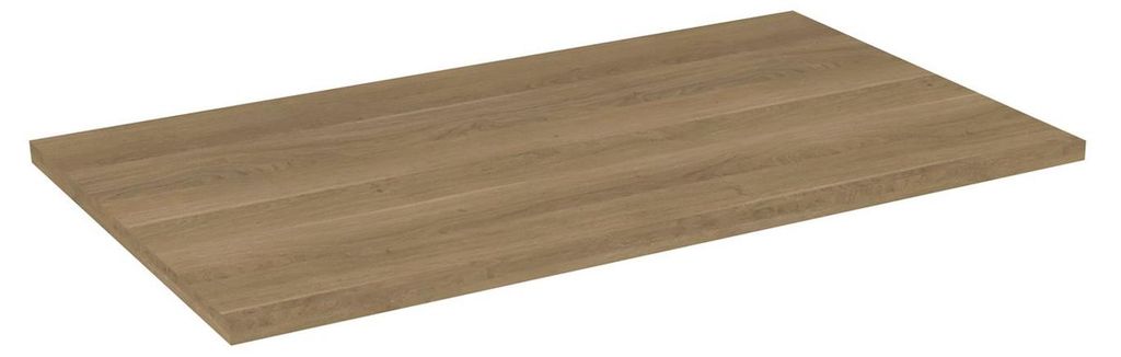 Sapho Arbeitsplatte DTDL 81x1,8x46,5cm, Eiche Cuneo
