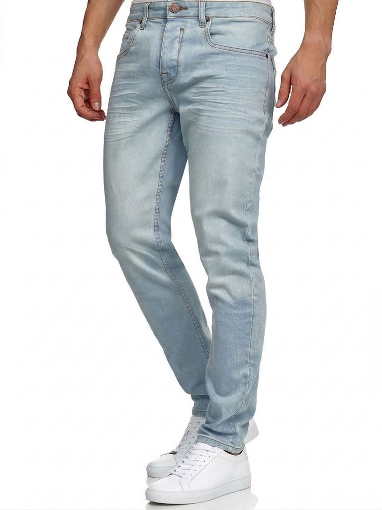 Tazzio Herren Jeans Slim Fit 16533 Hellblau W32/L32