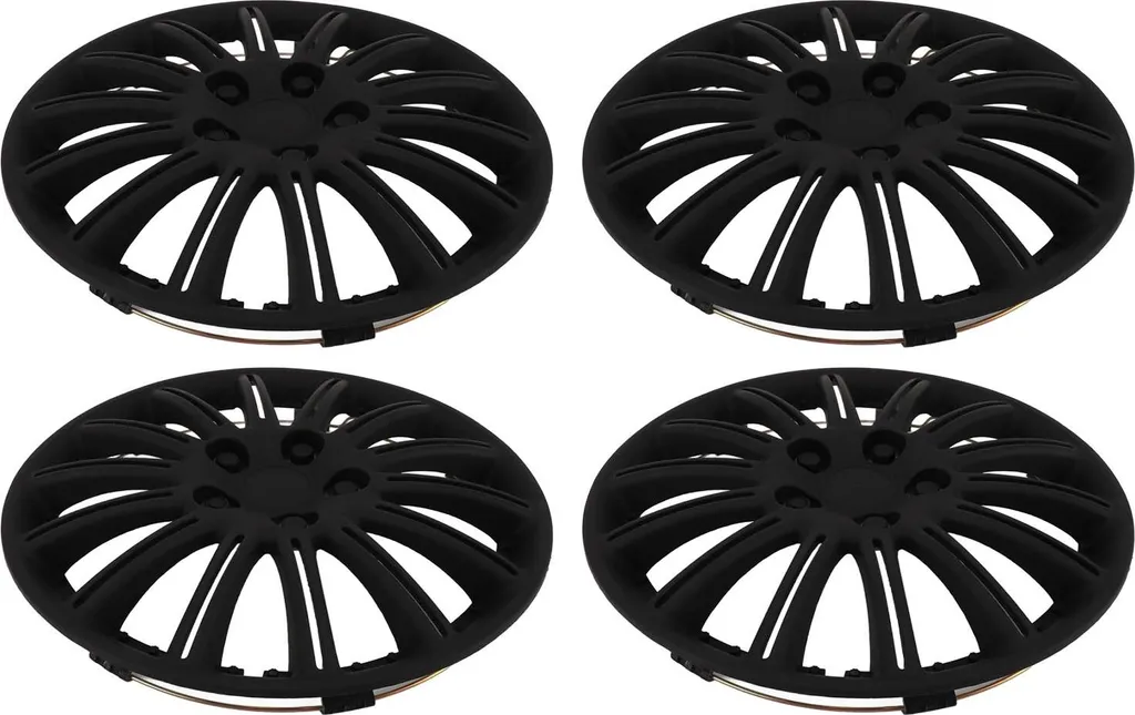 Enjoliveurs de roue 13 pouces robustes et durables en noir universel