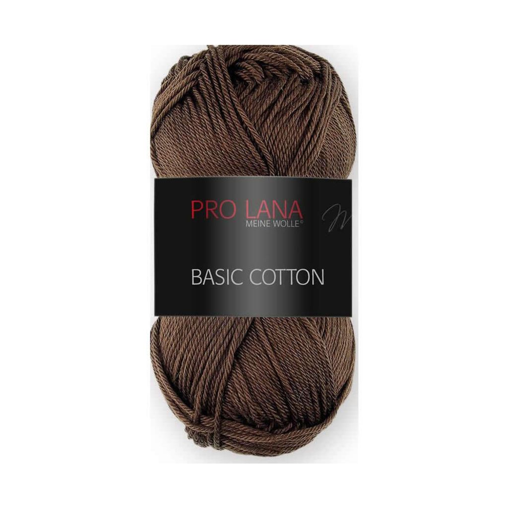 Pro Lana Basic Baumwolle 50g (10) schokobraun Produktbild 