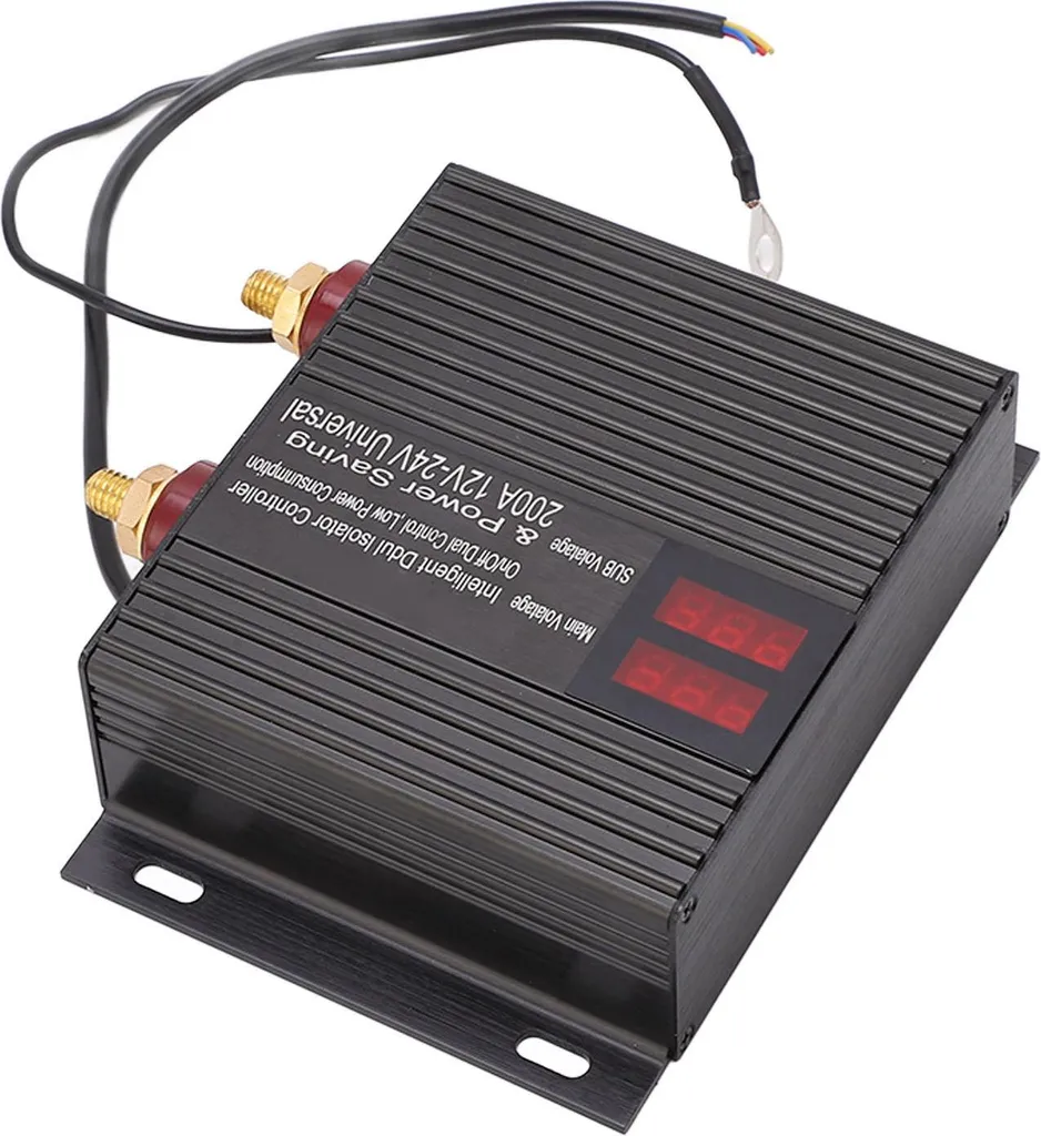 Répartiteur de charge 200A et double coupe-batterie pour bateau et 4x4