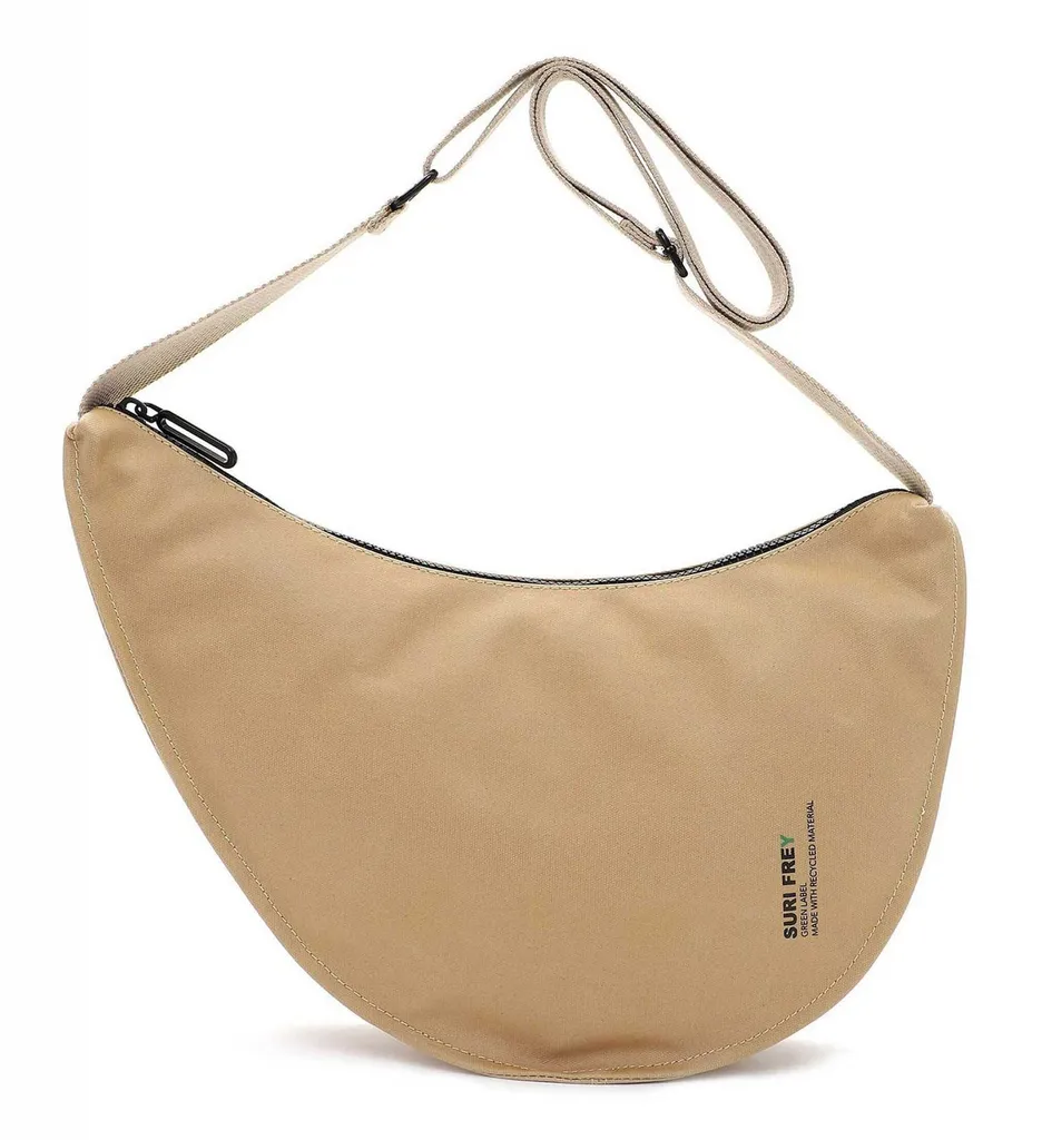 Sac à épaule bandoulière SURI Green Nelly - Maroquinerie chic beige