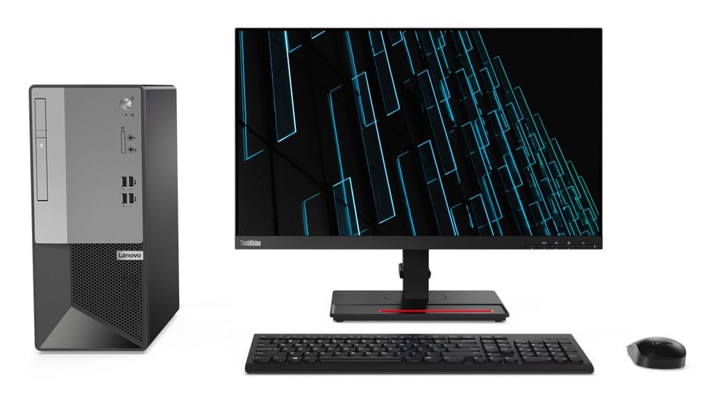 Lenovo V50t Gen 2-13IOB 11QE - Tower - Core i5 11400 / 2.6 GHz - RAM 8 GB - SSD 256 GB - NVMe - DVD-Writer - UHD Graphics 730 - GigE - Win 11 Pro -...