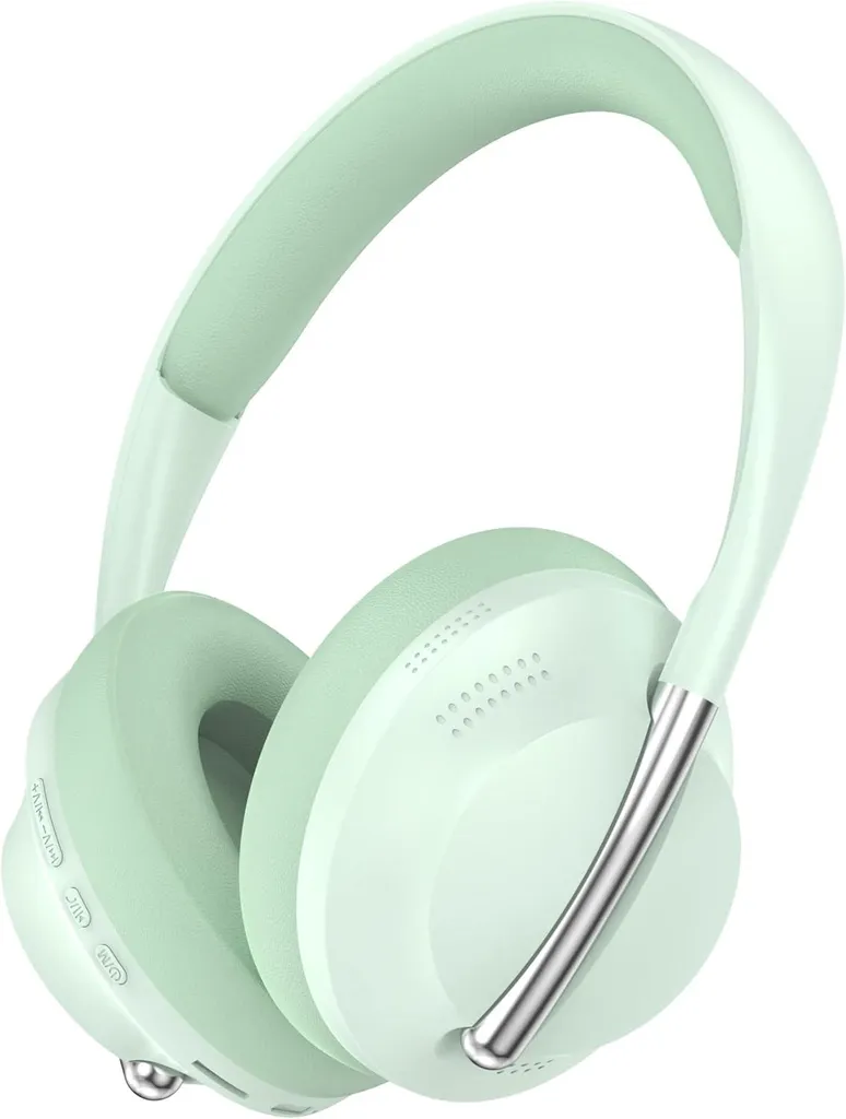 Cuffie Wireless Bluetooth 5.3 Over-Ear Stereo Bassi Profondi Affidabili