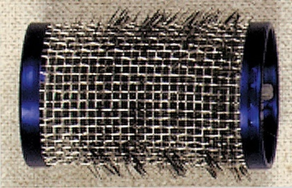Dusy Borstenwickler lang 40 mm blau Produktbild 