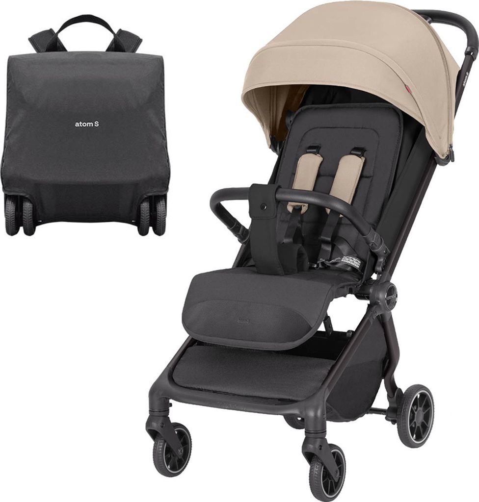 Sport-Kinderwagen Atom S Ceramic Beige