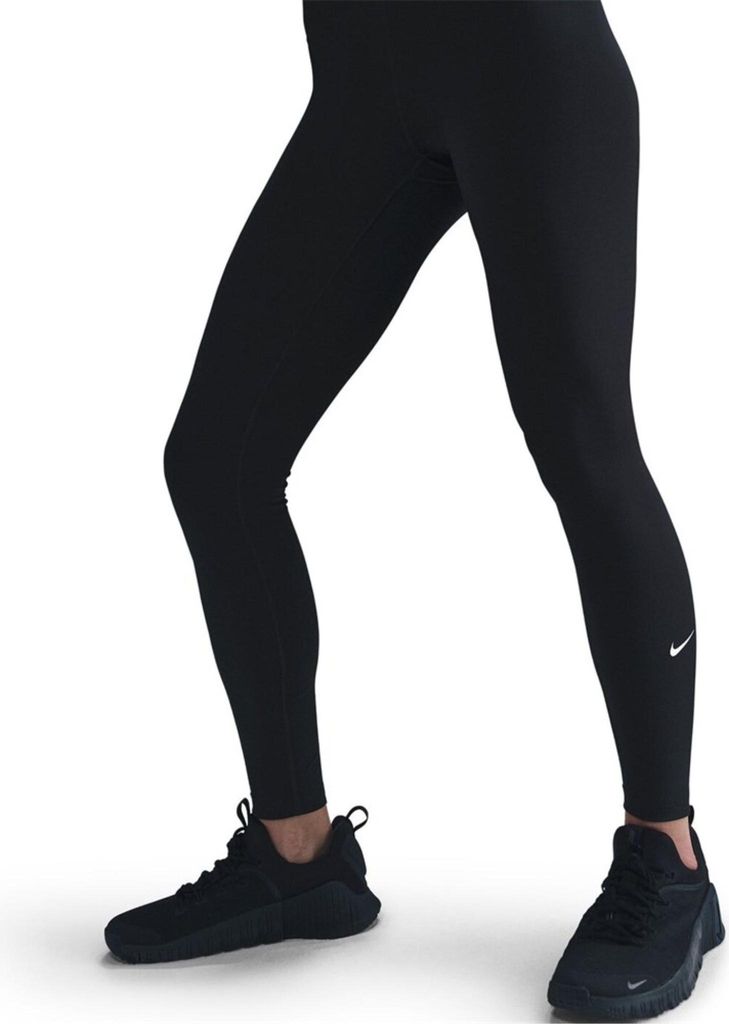Nike W Nk Df One Hr Tight Wt Black/White Black/White M
