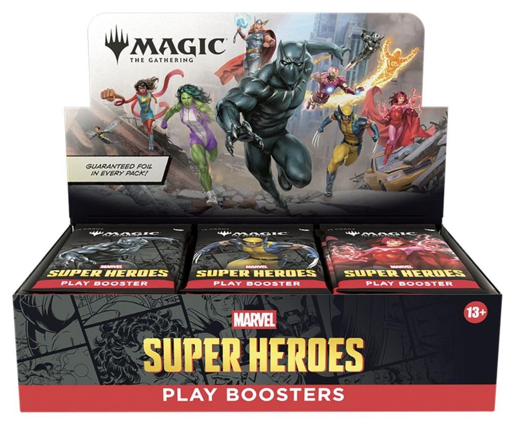 Magic the Gathering Marvel Super Heroes Play-Booster Produktbild 
