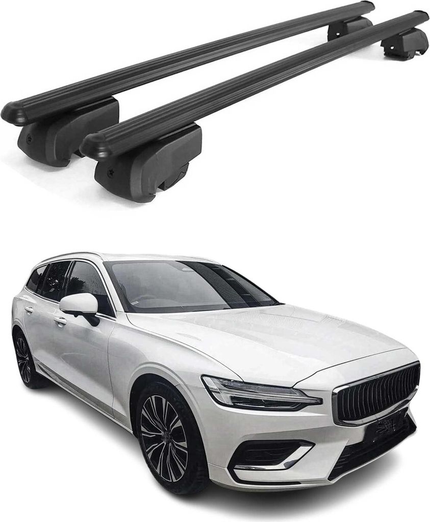Dachträger Gepäckträger für Volvo V60 2018-2023 Querträger Produktbild 