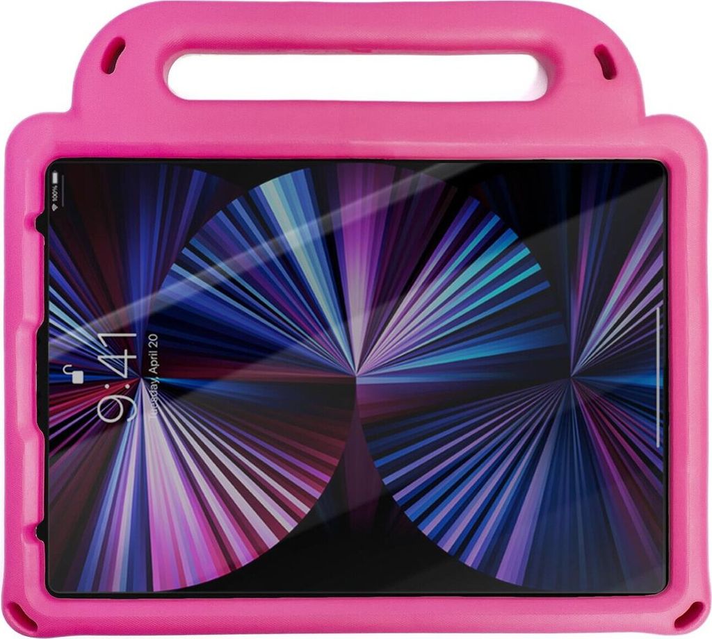 Diamond Tablet Case Armored Soft Case Schutzhülle mit Stifthalter Gurt Tragehülle Standfunktion kompatibel mit Samsung Galaxy Tab S8 11" Rosa