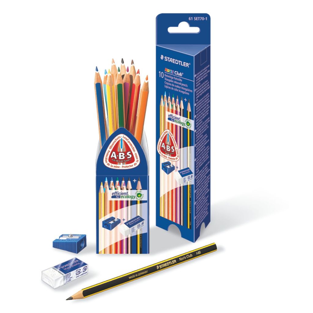 Staedtler Buntstift Noris jumbo Set100% 4007817611302 Produktbild 