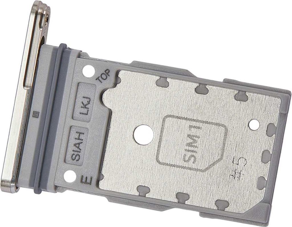 Simkartenhalter passend für Samsung Galaxy S23 Ultra (SM-S918B/DS), Dual-Nano-SIM Slot, Original Ersatzteil, Creme